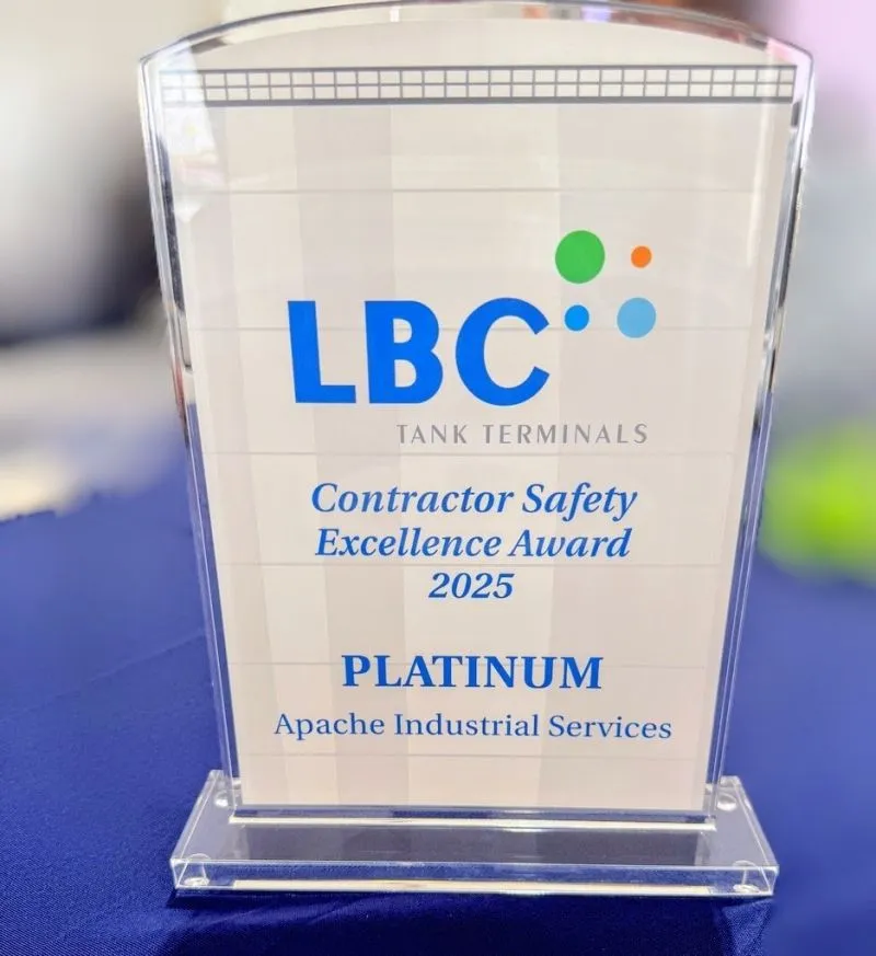 Contractor Safety Excellence Award